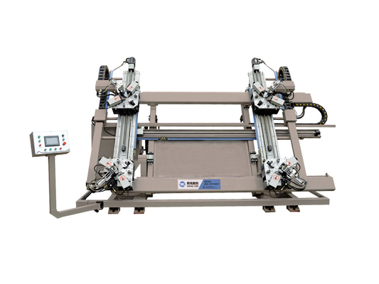 Machines de groupement à quatre têtes à angle CNC pour portes et fenêtres en aluminium