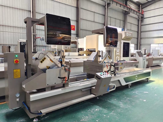 Machine de découpe automatique à double tête en aluminium à 500 mm