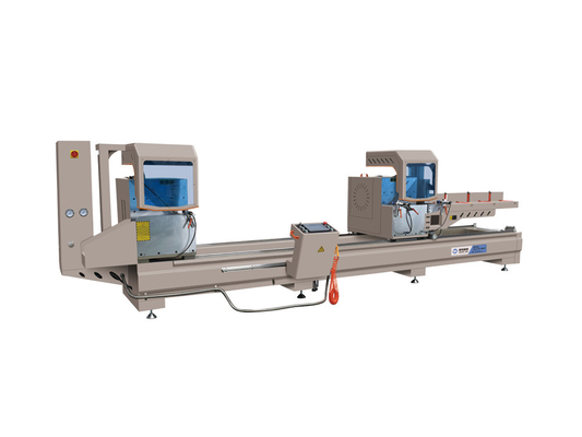 45° Scie à découpe de précision à double tête CNC pour profilés en aluminium