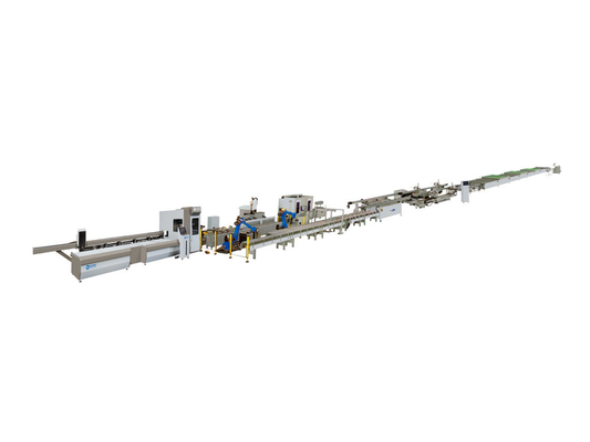Ligne de production intelligente de porte de fenêtre en aluminium