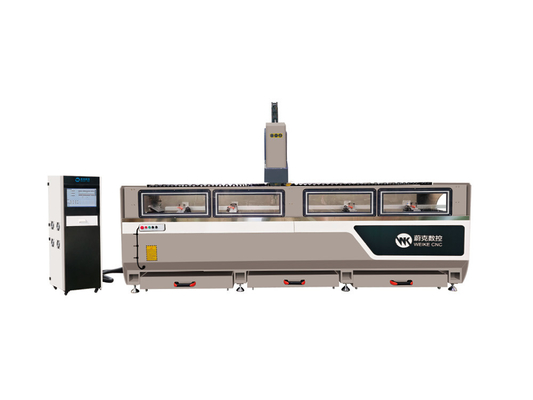 Centres d'usinage CNC en aluminium Machines de forage et de fraisage Longueur de travail 3200 mm