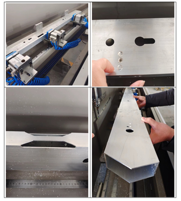 Profil d'aluminium Centres d'usinage CNC Machine de fraisage automatique à forage CNC fonctionnant avec une longueur de 3000 mm