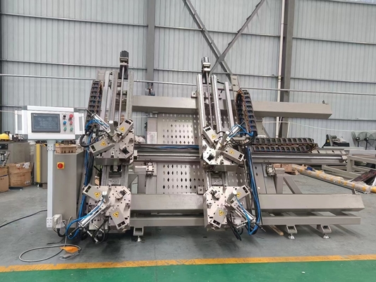 4 Tête CNC machine à déchiqueter les coins pour portes et machines en aluminium