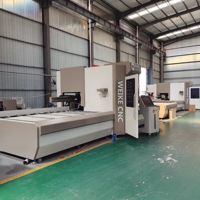 6500mm CNC Machining Aluminium Centre de coupe pour 45 90 degré fenêtre porte et mur rideau machine