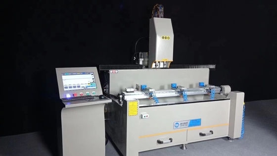 Machines de forage à double tête CNC pour profilés en aluminium avec une longueur de travail de 1500 mm