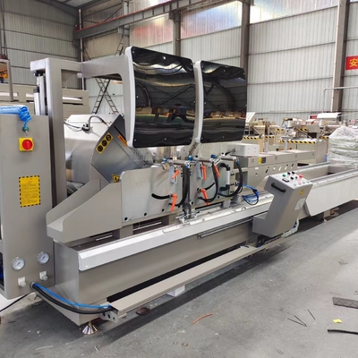 Machine sciante en aluminium de tête de double d'affichage numérique avec la lame de scies de diamètre de 500mm