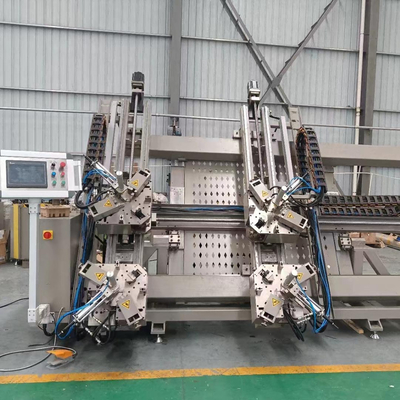 4 Tête CNC machine à déchiqueter les coins pour portes et machines en aluminium