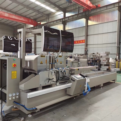600 mm de diamètre, grande taille, scie de découpe à double mitre CNC avec fonction d'impression
