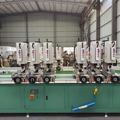 Machine de forage combinée à tête multiple à routeur en aluminium