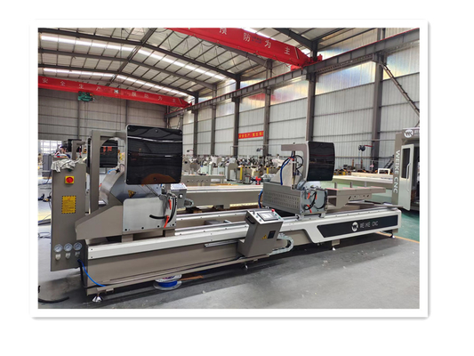 Pièces de coupe à double tête en aluminium WJM-CNC-600*4200