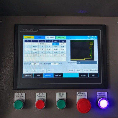 Machine de fraisage à extrémité verticale à 3 axes pour la fabrication de portes de fenêtres en aluminium