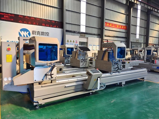Machine de coupe à double tête en UPVC à 4200 mm
