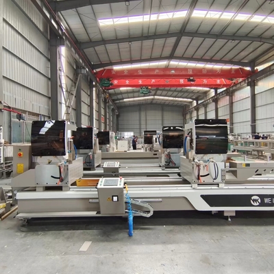 Machine à découper en PVC en aluminium à 45 et 90 degrés