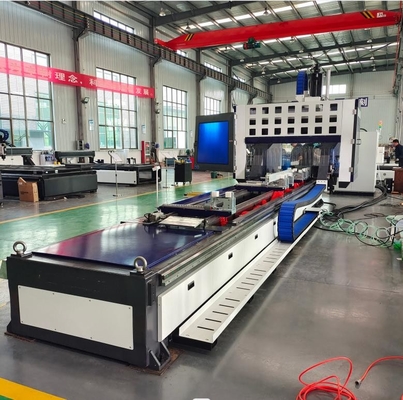 Centre d'usinage CNC en aluminium à 5 axes Machine de forage et de découpe CNC à lame de scie de 300 mm