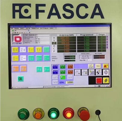 Centre d'usinage CNC en aluminium à 5 axes avec 12 outils pour la fabrication de portes de fenêtres et de murs de rideau