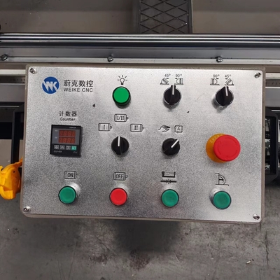 Machine à coudre à double tête en aluminium 45 et 90 degrés, formation vidéo incluse