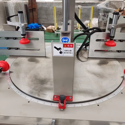 Machine à fenêtres en aluminium à angle arbitraire à tête unique, scie à découpe à 650 scie balde