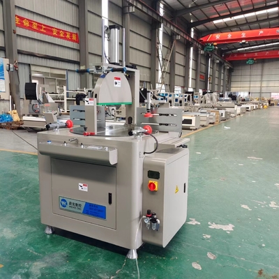 Machine à fenêtres en aluminium à angle arbitraire à tête unique, scie à découpe à 650 scie balde