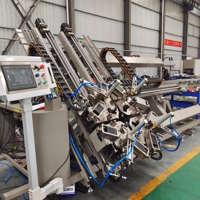 Machines à cribler les fenêtres en aluminium par CNC / machines à cribler les coins pour les profilés en aluminium