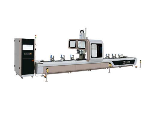 Centre d'usinage en aluminium horizontal de commande numérique par ordinateur de 4 axes pour le perçage et le fraisage en aluminium de profil