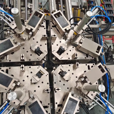 Machine de rabattement faisante le coin de commande numérique par ordinateur pour le profil en aluminium de porte et de fenêtre