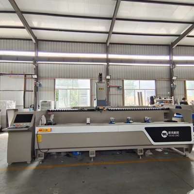 Machine de trou de perçage de commande numérique par ordinateur et de perçage de profil de fenêtre d'aluminium de fraiseuse