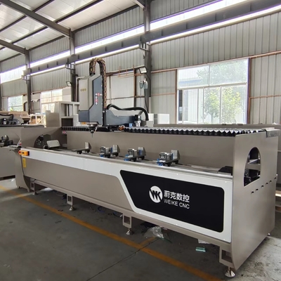 Machine de trou de perçage de commande numérique par ordinateur et de perçage de profil de fenêtre d'aluminium de fraiseuse