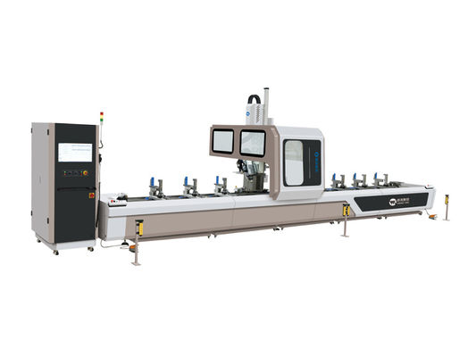 Centre d'usinage CNC à profil aluminium avec 4 axes contrôlés