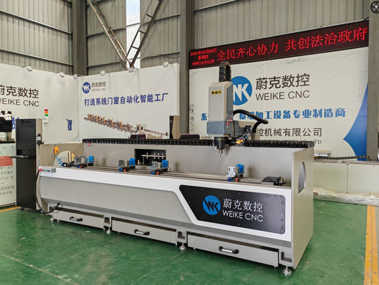Machine de fraisage à forage CNC à profil d'aluminium 3 axes