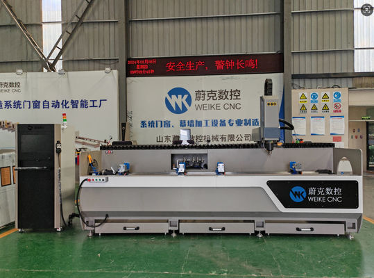 Machine de fraisage à forage CNC à profil d'aluminium 3 axes