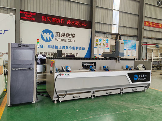 Machine de fraisage à forage CNC à profil d'aluminium 3 axes