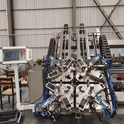 4 Tête CNC machine à déchiqueter les coins pour portes et machines en aluminium