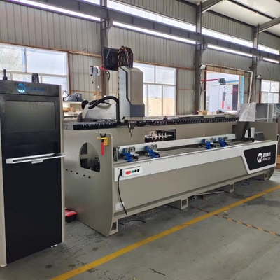 Centres d'usinage CNC en aluminium Machines de forage et de fraisage Longueur de travail 3200 mm